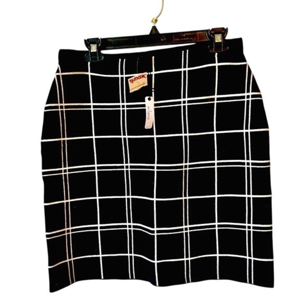 Milano Black and White Size Large Skirt‎